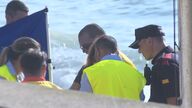 Fallece una mujer de 42 años arrastrada por una riera en Tiana hasta el mar en Badalona